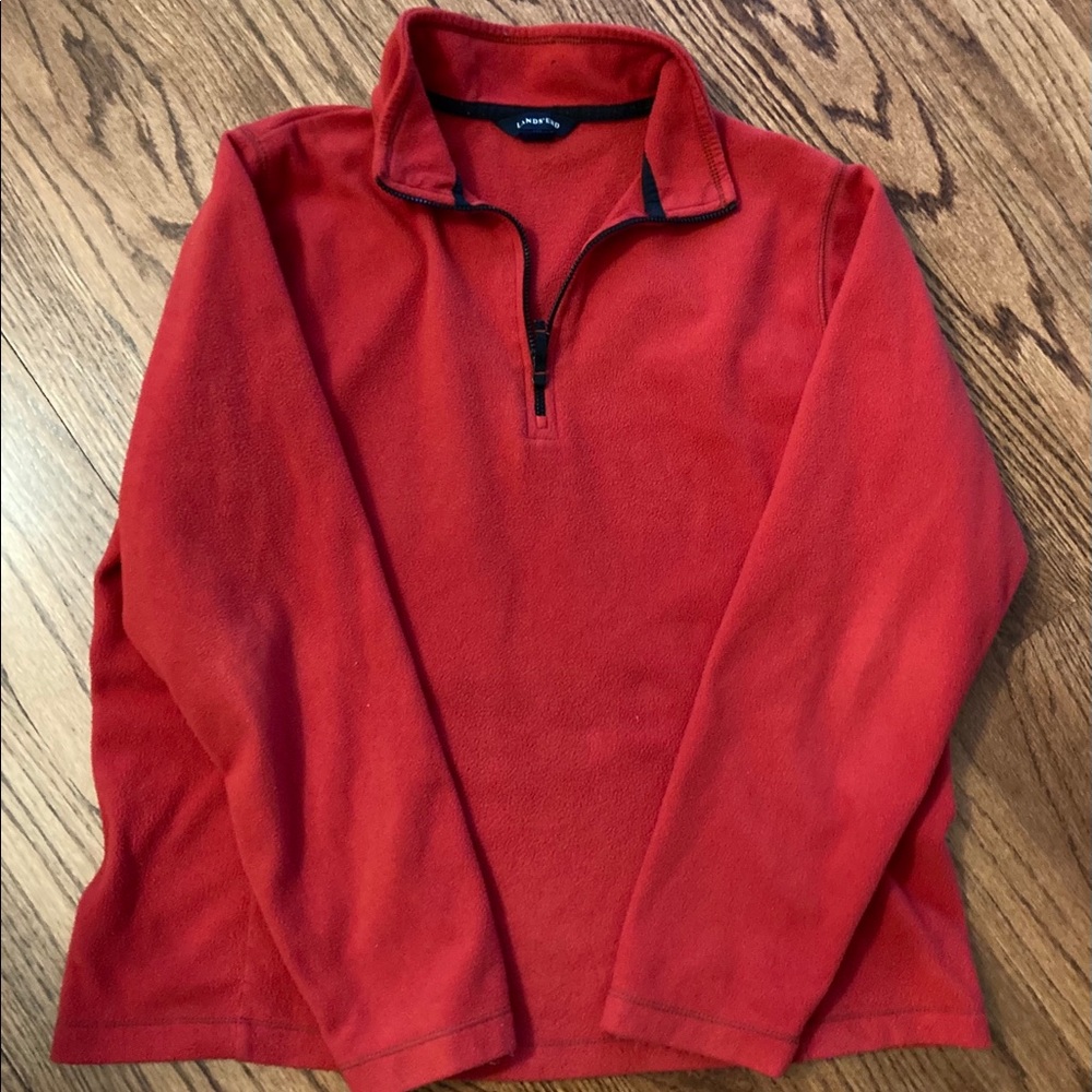 Lands End Half-Zip Fleece Pullover